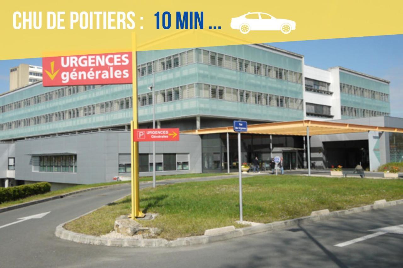 Beau-Jean, Un Cocon Sympa 5 Min A Pied Du Centre-Ville, Parking Prive, A 10 Min Du Chu Poitiers Kültér fotó