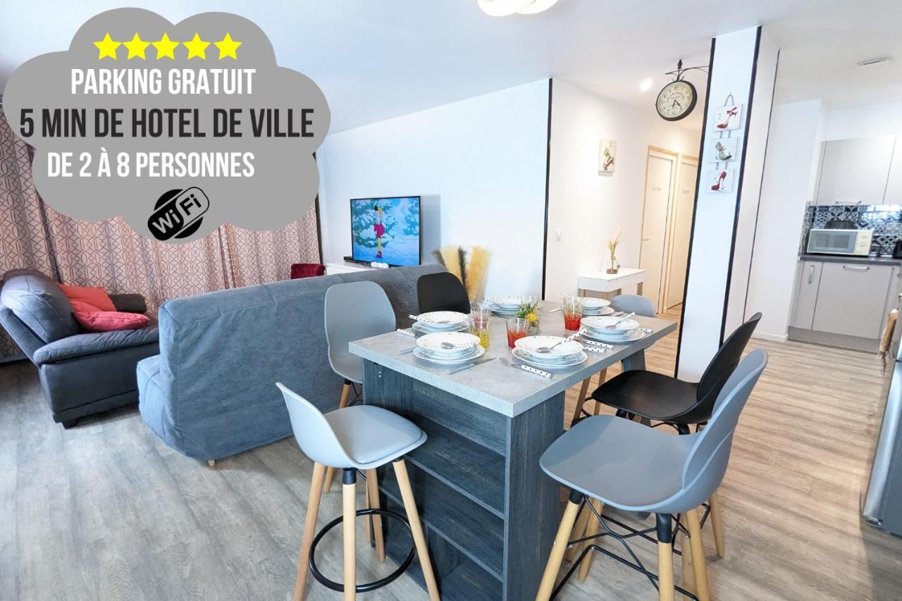 Beau-Jean, Un Cocon Sympa 5 Min A Pied Du Centre-Ville, Parking Prive, A 10 Min Du Chu Poitiers Kültér fotó