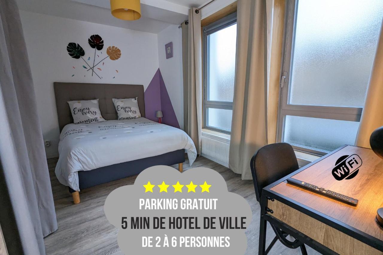 Beau-Jean, Un Cocon Sympa 5 Min A Pied Du Centre-Ville, Parking Prive, A 10 Min Du Chu Poitiers Kültér fotó
