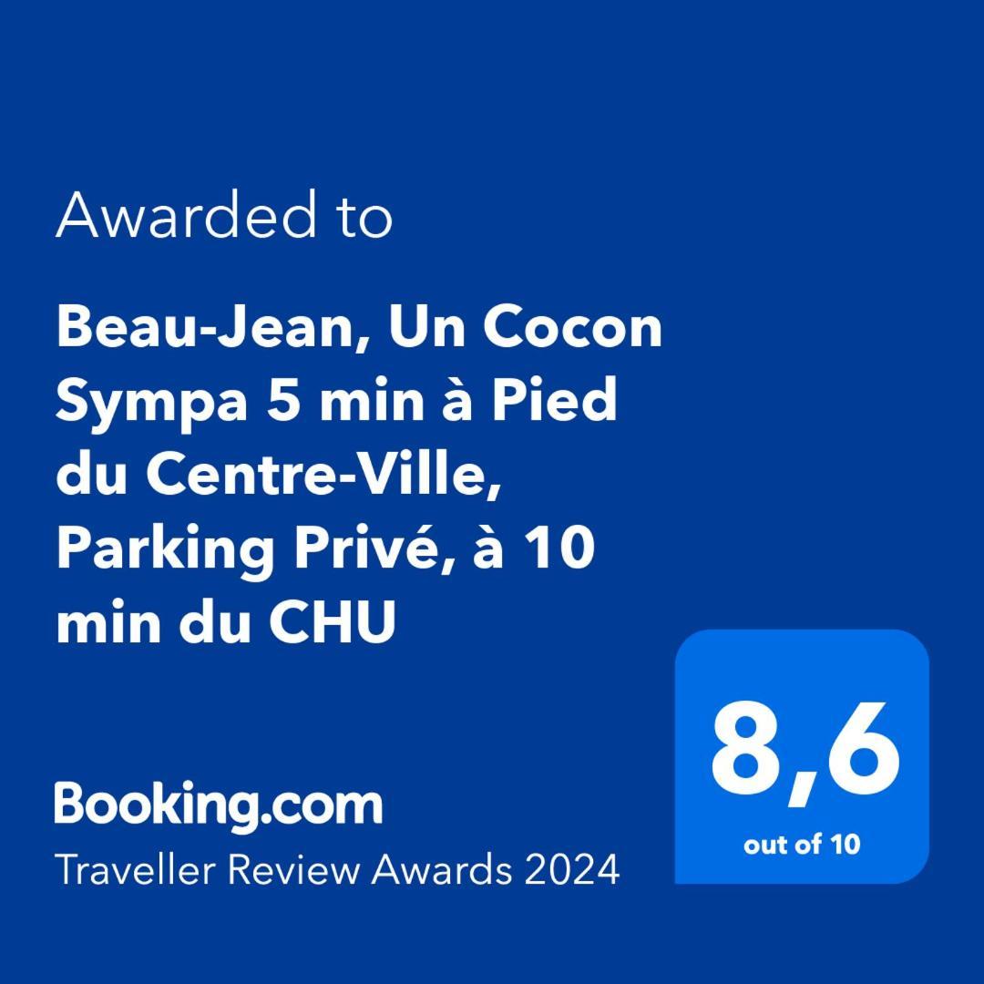 Beau-Jean, Un Cocon Sympa 5 Min A Pied Du Centre-Ville, Parking Prive, A 10 Min Du Chu Poitiers Kültér fotó